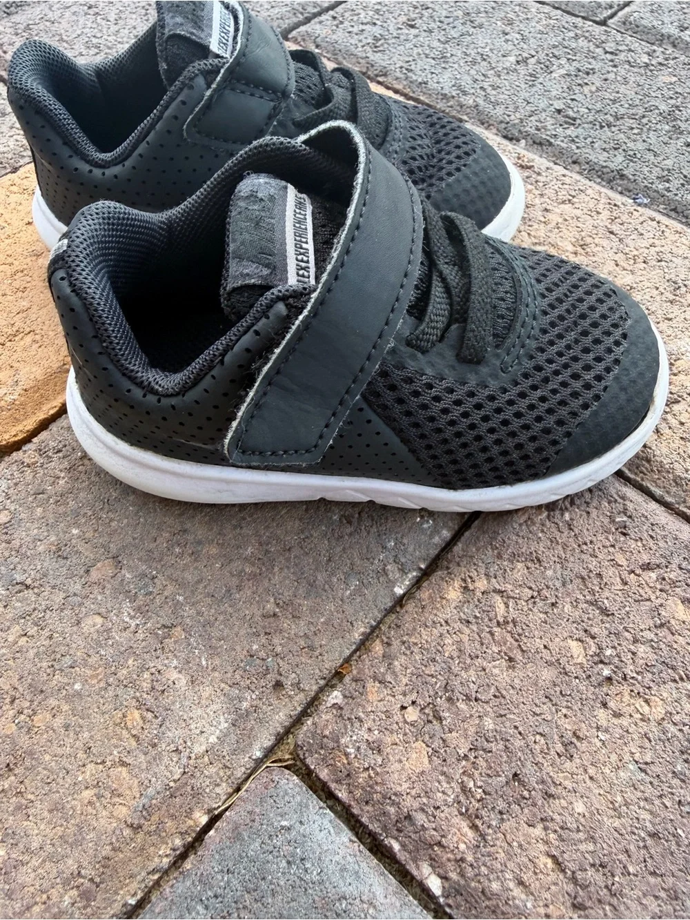 Nike Flex Experience Toddler sBlack Mesh Shoes